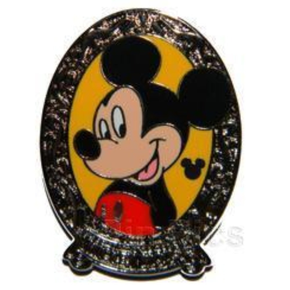 Disney Pin Hidden Mickey Character Frames Silver DLR 2011 Disneyland 85269